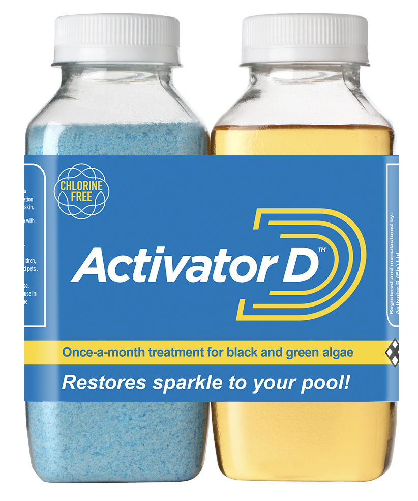 Activator-D Monthly Pack | Black & Green Algae Treatment